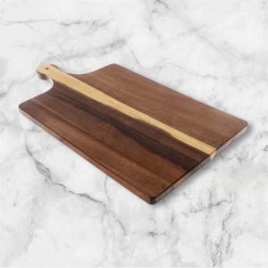 Wood Cutting Board w/ Handle