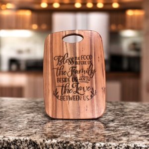 Bless the Family Cutting Board